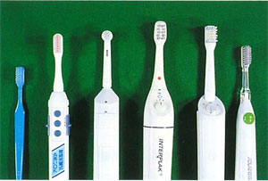 各種電動歯ブラシのプラーク除去効果